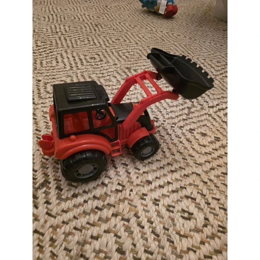 Polesie Toy Tractors Pull-Back Ray Toys‎ Loose Red